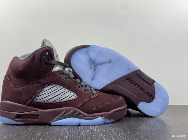 Reps TBkick DZ4131-600 Air 5 Jordan Burgundy 0521